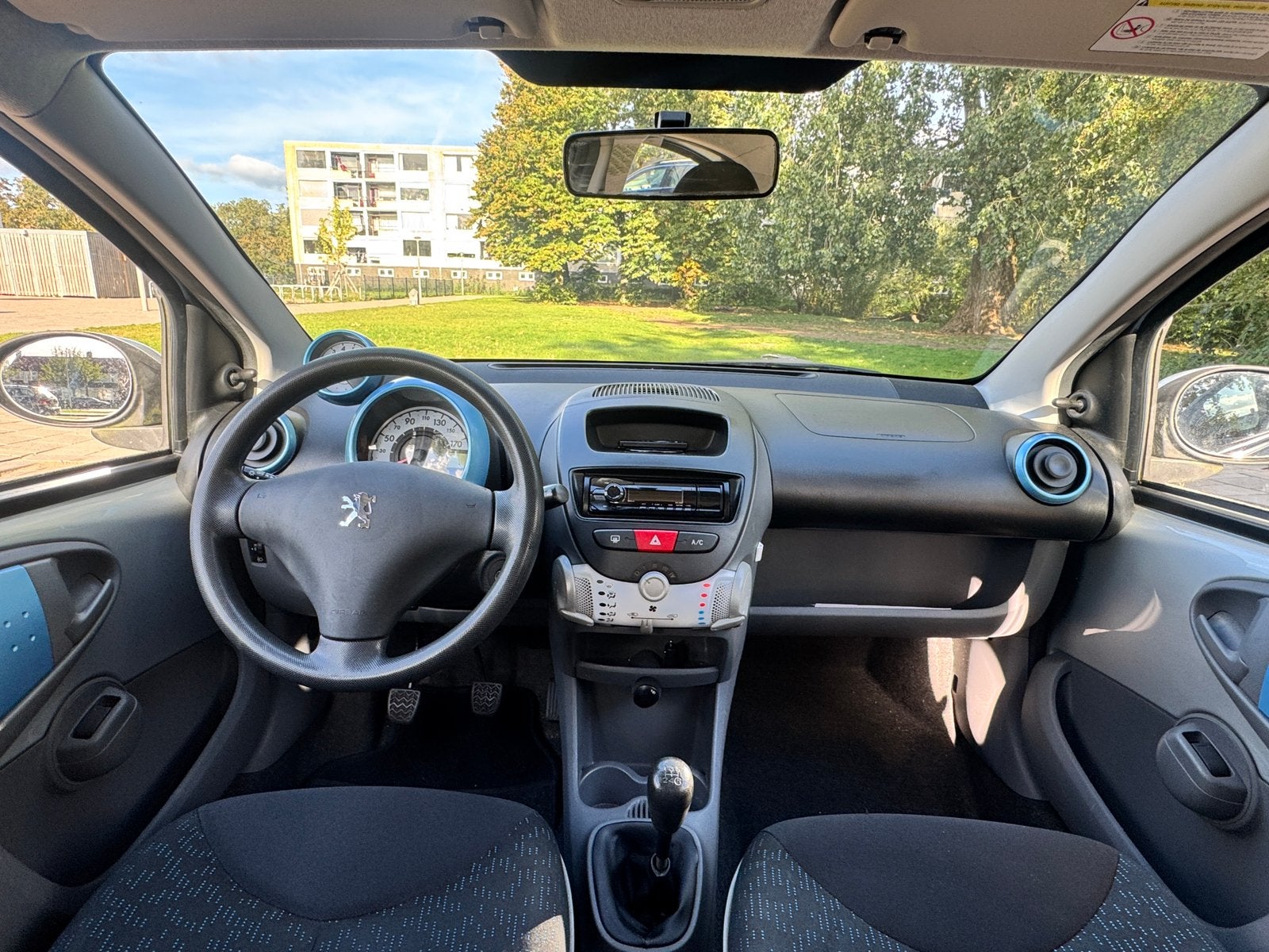 Peugeot 107| 5-DRS | AİRCO | E-RAMEN | APK TOT 30-09-2027|, Voorwielaandrijving, 4 stoelen, 68 pk, Handgeschakeld