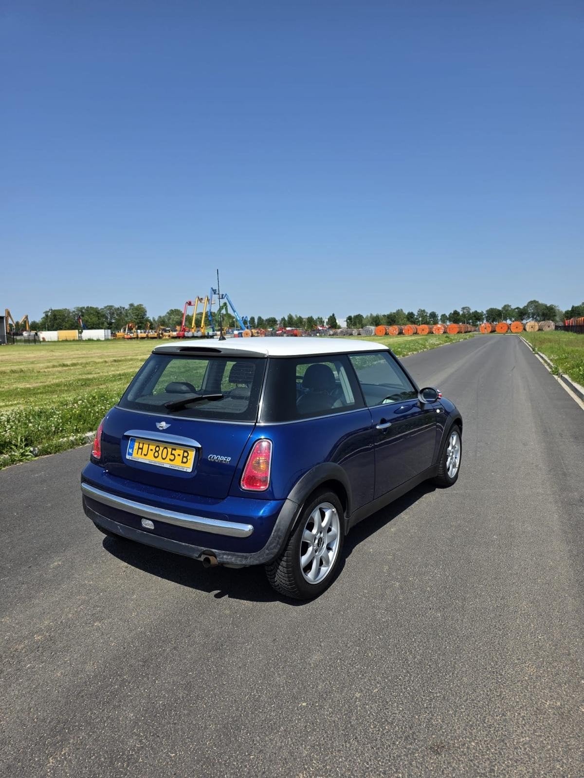 Mini 2004 Blauw, Auto's, 115 pk, Particulier, 16 km/l, 4 stoelen