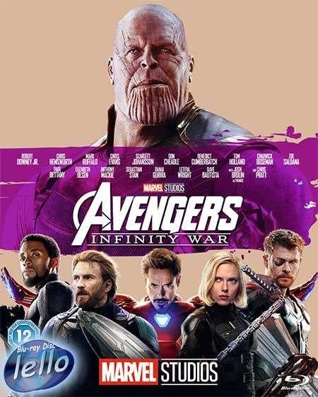 Blu-ray: Marvel's Avengers 3: Infinity War (2018) KCinSC NLO, Ophalen of Verzenden, Nieuw in verpakking, Actie