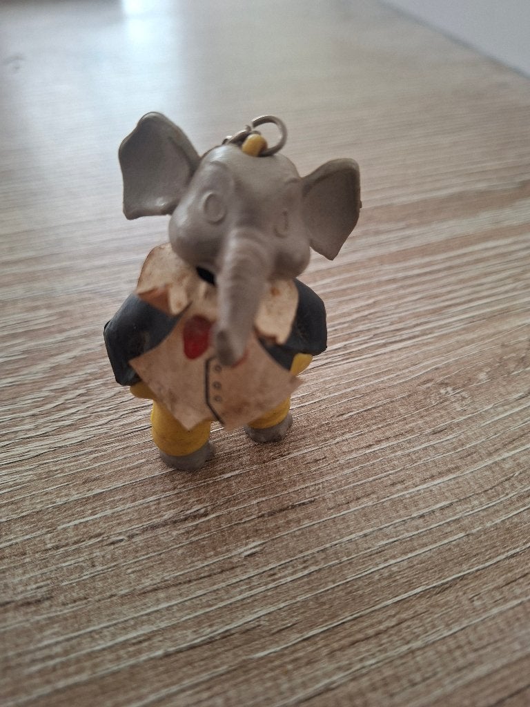 Olifant uit Flipje Tiel sleutelhanger poppetje  5x3,5cm, Ophalen of Verzenden, Gebruikt