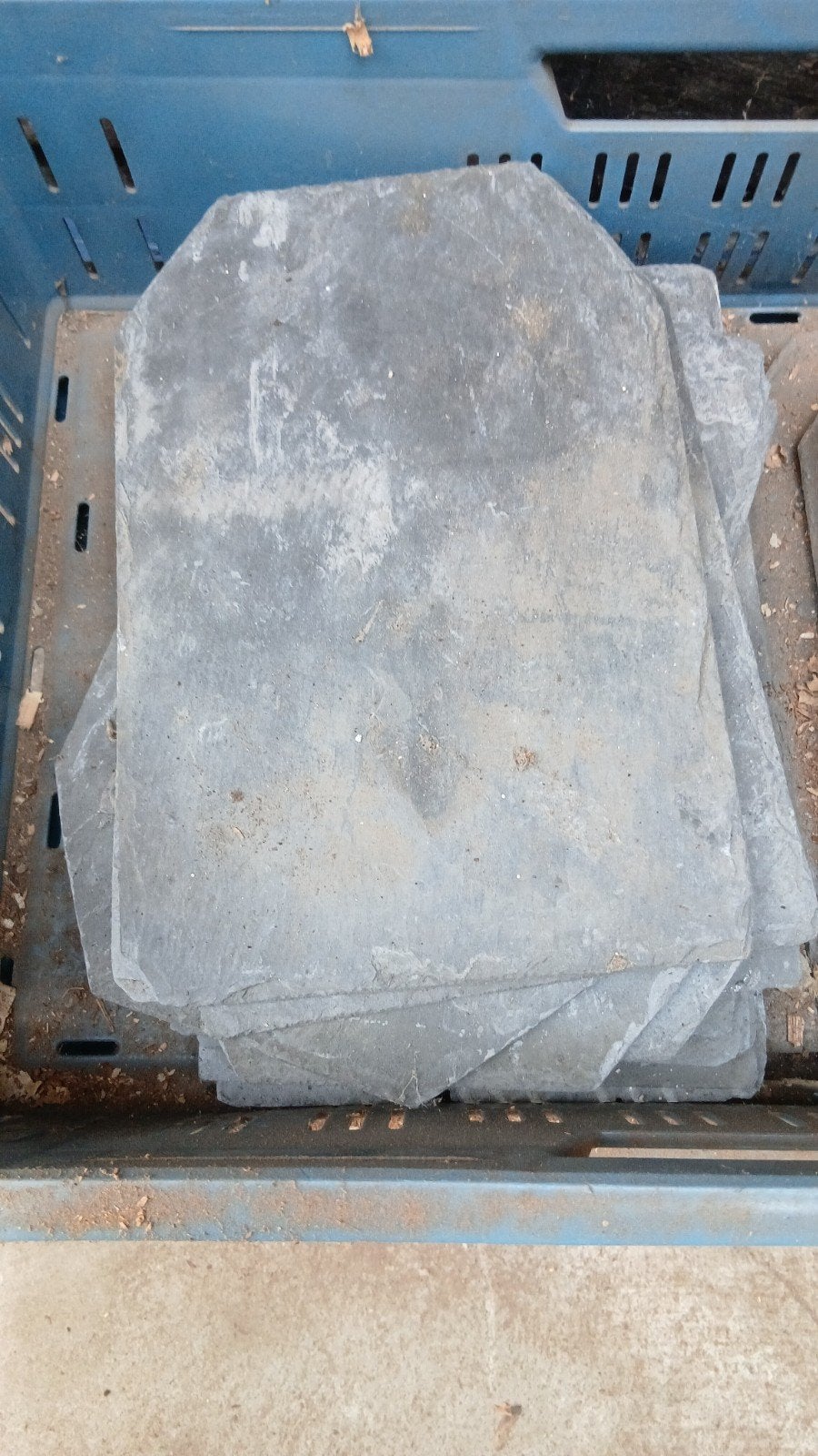 tussen 150 en 200 leisteen/ dakpan, Gebruikt, Steen of Klei, Ophalen of Verzenden, Minder dan 5 m²