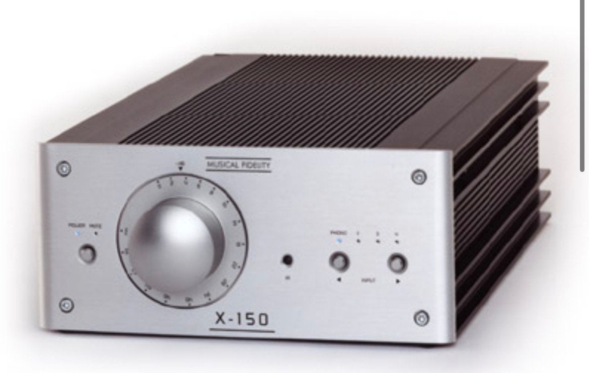 Gevraagd: Musical Fidelity X-150, Ophalen, Zo goed als nieuw, 120 watt of meer, Overige merken