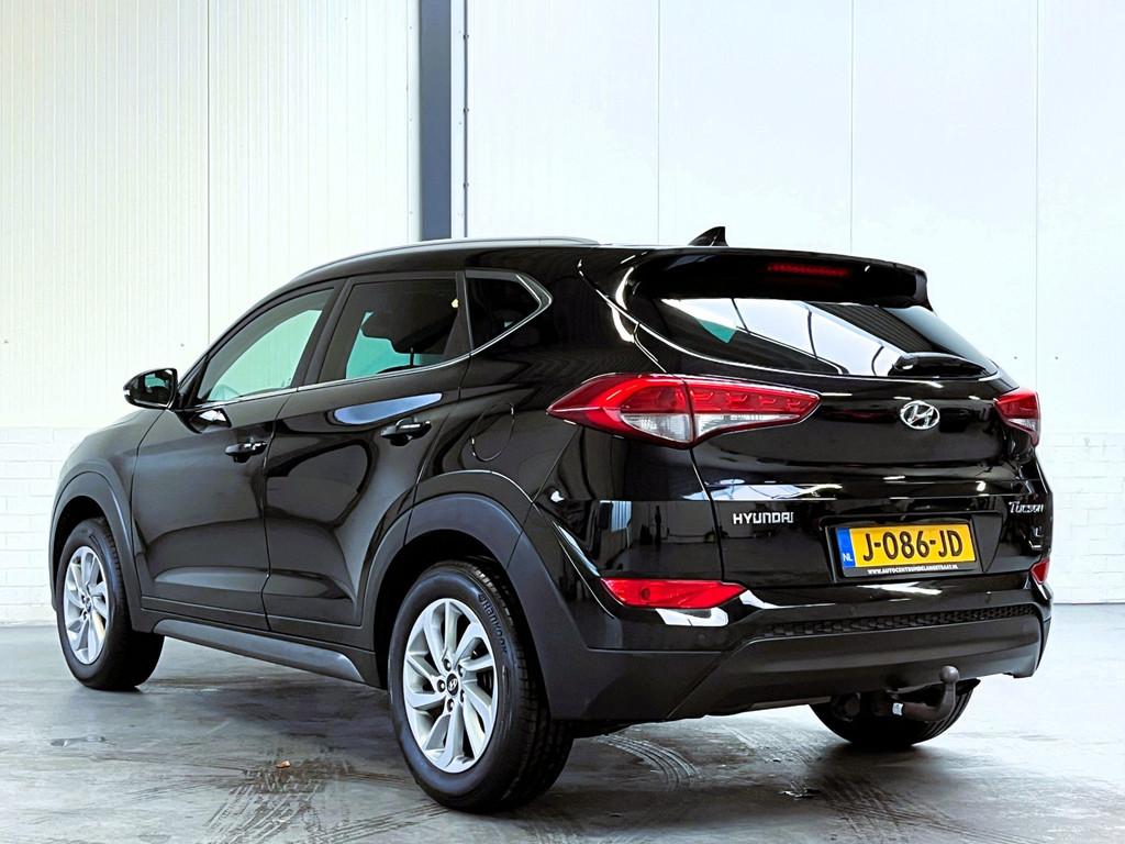 Hyundai Tucson 1.6 GDi Premium|Leder Trekhaak|Camera, Auto's, Hyundai, Voorwielaandrijving, Gebruikt, 4 cilinders, Leder