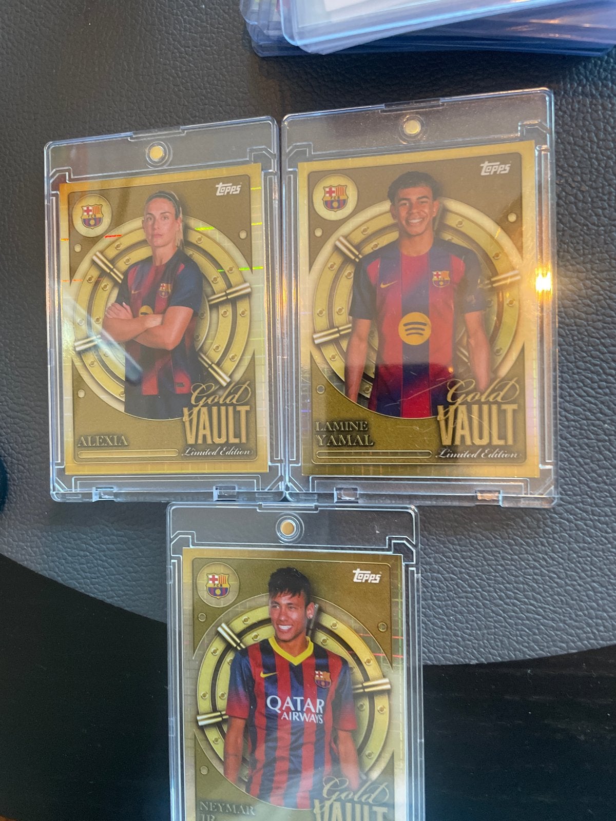 Topps Gold Vault Limited Edition Voetbal Spelerskaarten, Ophalen of Verzenden, Zo goed als nieuw, Buitenlandse clubs, Spelerskaart