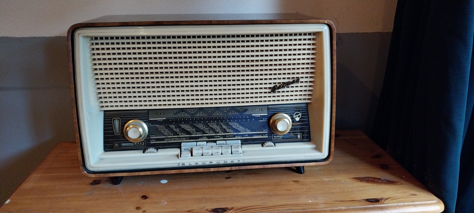 Blaupukt Sultan 20200 . 1960 / 1961 vintage Radio, Ophalen, Gebruikt, Overige typen
