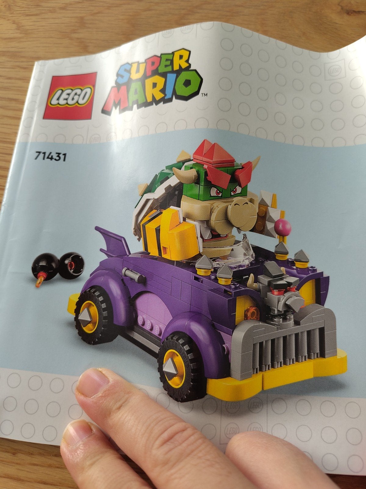 lego super Mario Browser's Muscle car, Ophalen of Verzenden, Zo goed als nieuw
