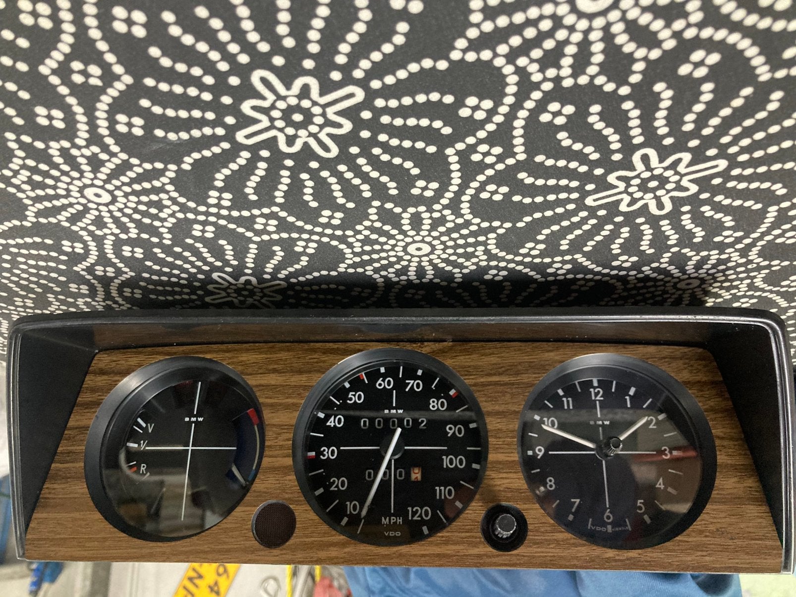 Bmw e10 1502 1602 1802 2002 dashboard km teller klok bak, Verzenden, Nieuw, BMW
