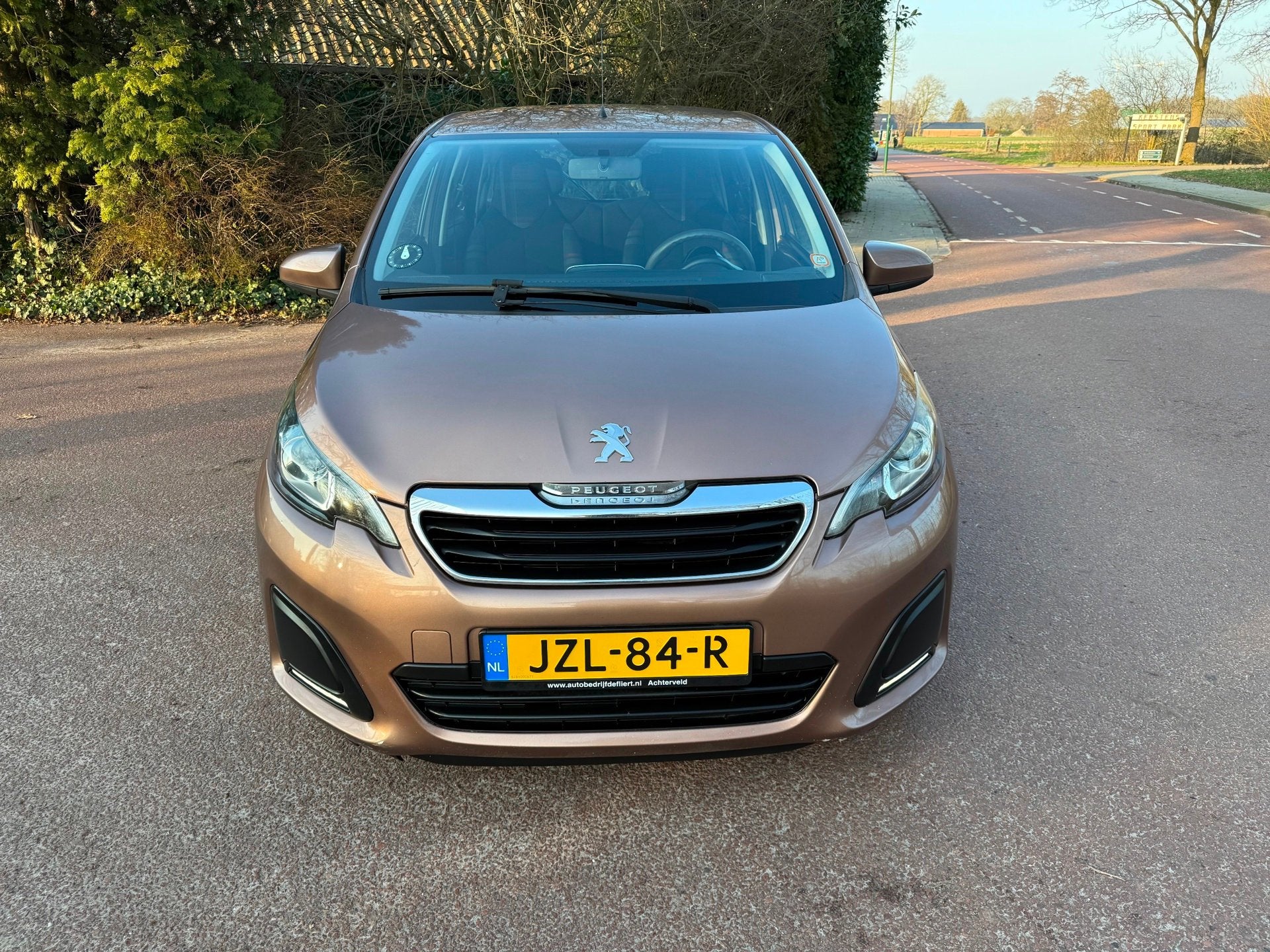 Peugeot 108 1.0 e-VTi Active / Airco / Aux / BT / / Apk / 5d, Auto's, Voorwielaandrijving, Euro 5, Gebruikt, Bruin