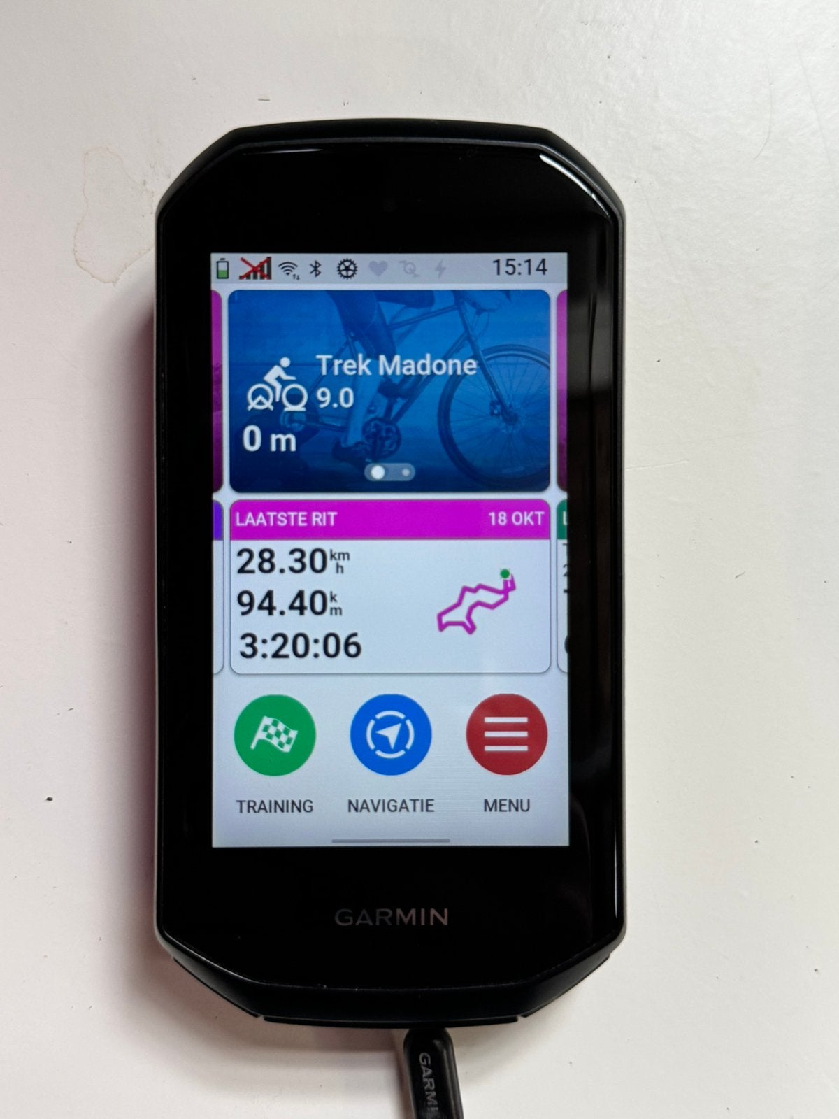 Garmin Edge 1050 fietscomputer, Ophalen of Verzenden, Draadloos