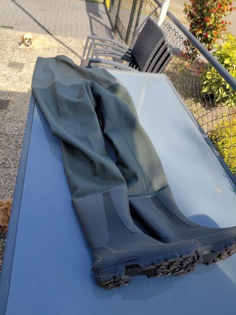 Decathlon Waders 100 - Maat 43, Watersport en Boten, Hengelsport | Algemeen, Ophalen of Verzenden