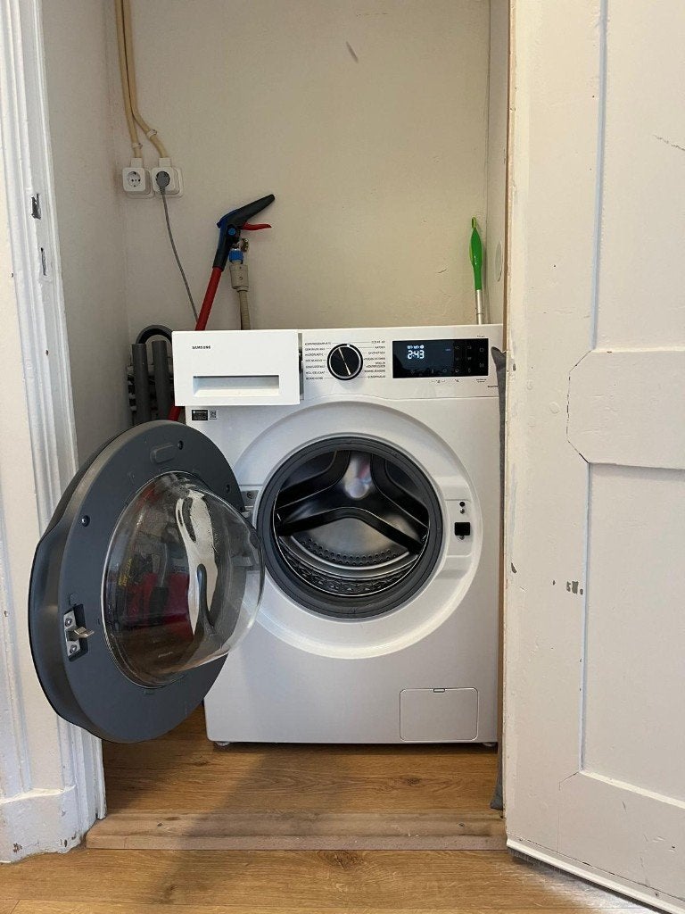 Samsung Washing Machine WW90CGC04AAE – 9kg – Energy Class A, Witgoed en Apparatuur, Wasmachines, Gebruikt, Voorlader, 8 tot 10 kg