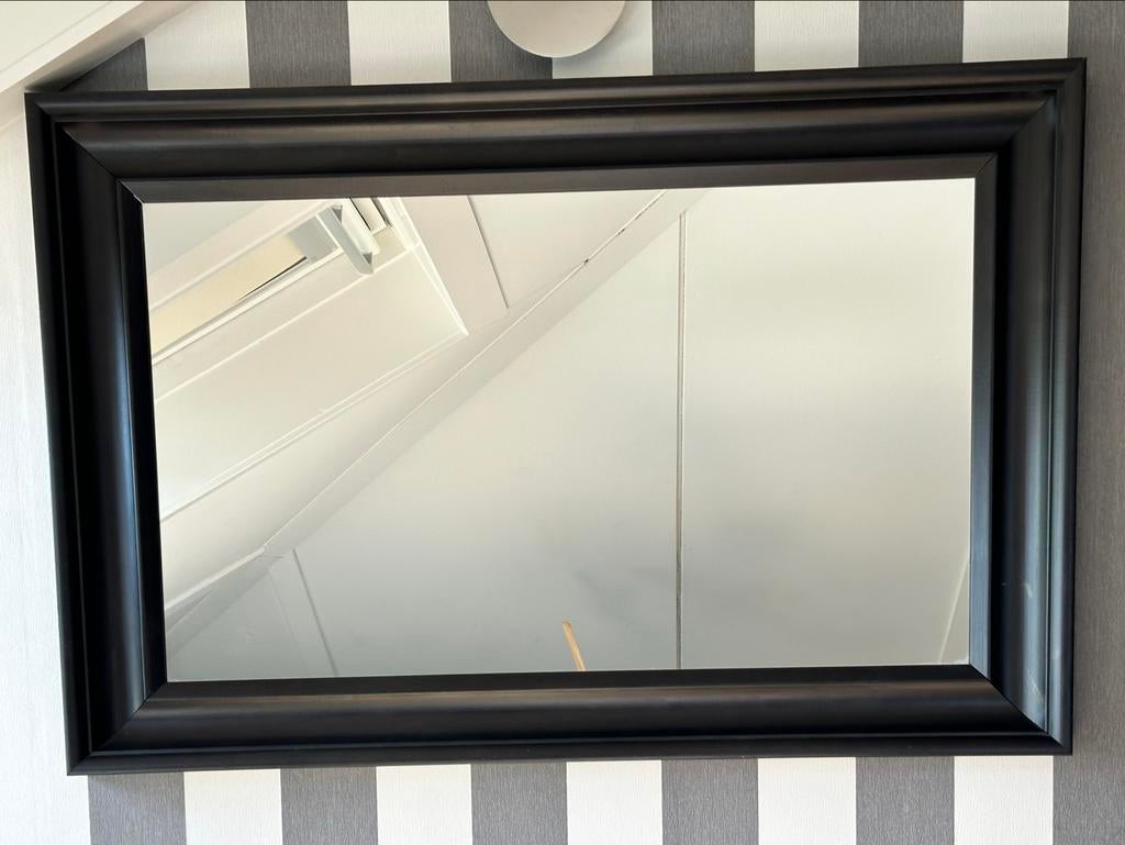 Ikea Hemnes Spiegel 90x60 cm - Zo goed als nieuw, Ophalen, Zo goed als nieuw, 75 tot 100 cm, Minder dan 100 cm