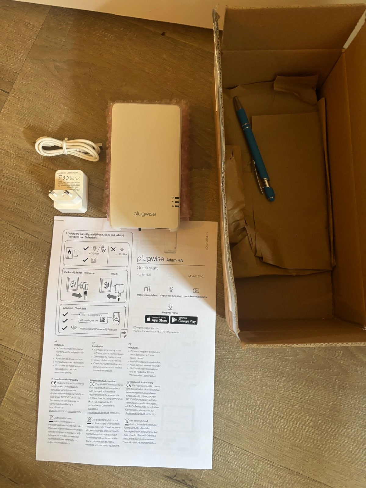 Plugwise Adam HA - Slimme thermostaatregelaar, Ophalen of Verzenden, Gebruikt, Thermostaat