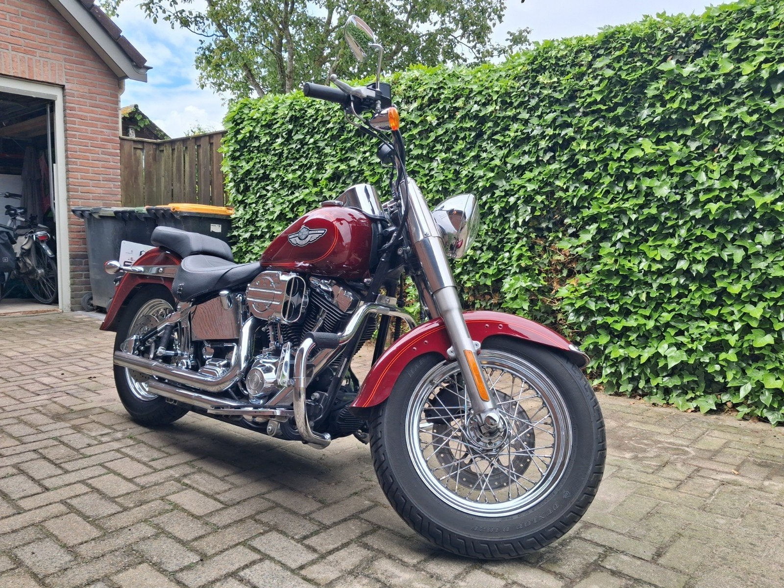 Harley Davidson Fatboy 2003 100th anniversary, 2 cilinders, Gebruikt, Particulier, Chopper