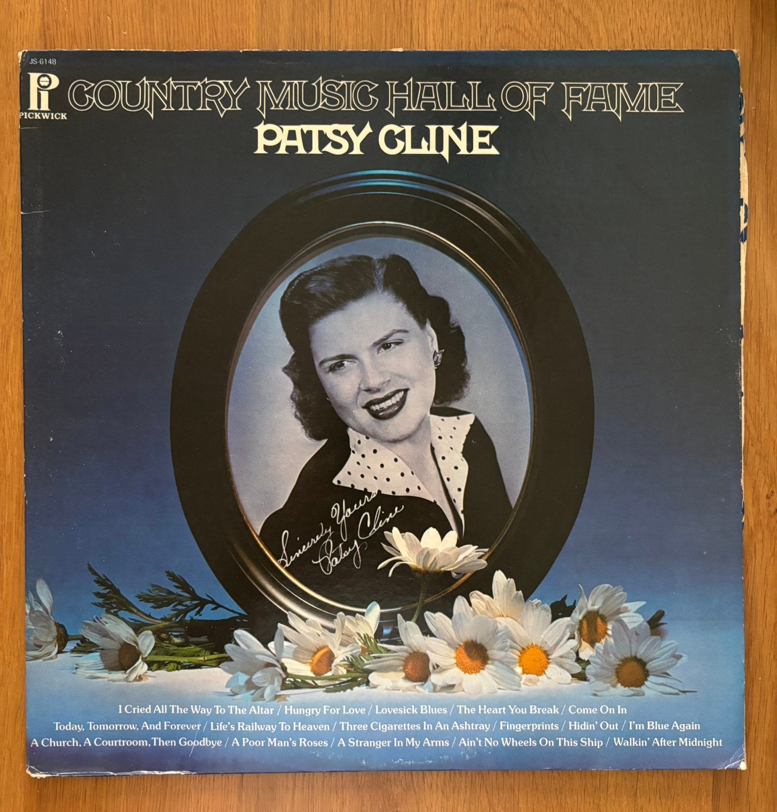 Patsy Cline lp vinyl, Cd's en Dvd's, Ophalen of Verzenden, Zo goed als nieuw, 12 inch