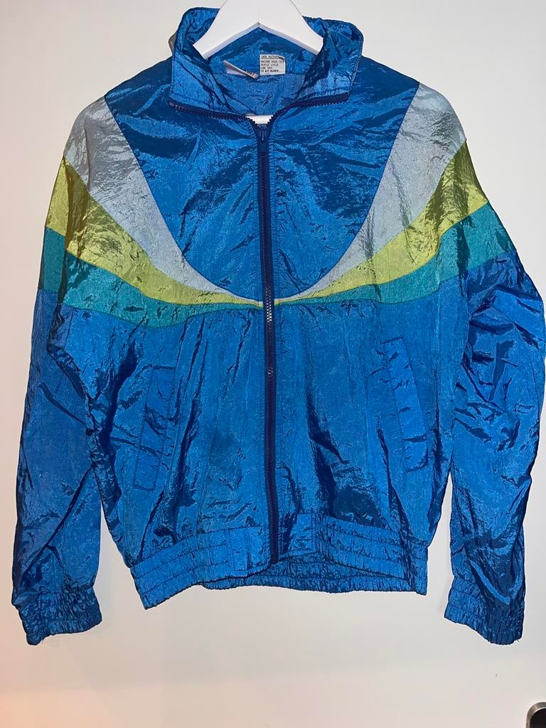 Rock Creek Classic Vintage Windbreaker Blauw Maat S, Ophalen of Verzenden, Gedragen, Maat 46 (S) of kleiner, Blauw
