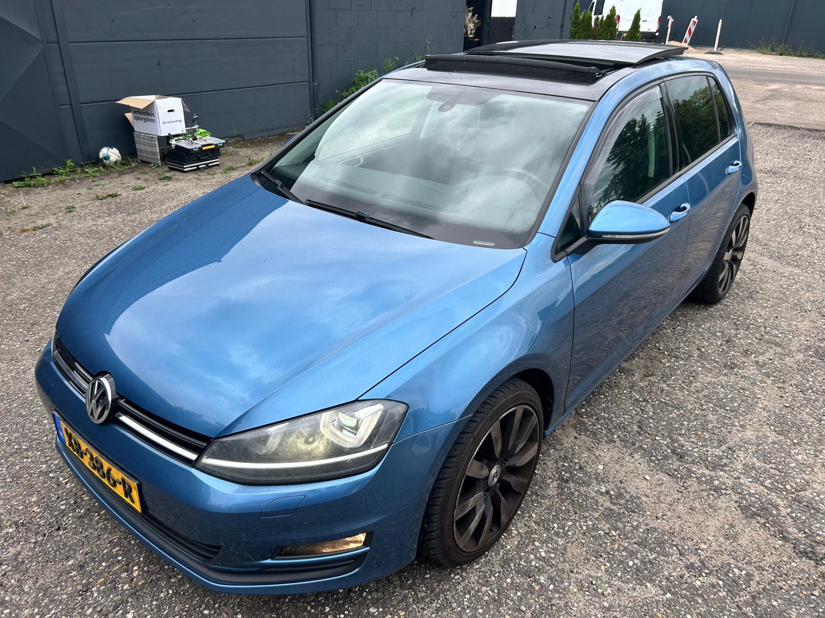 1.2 TSI Pano Led xenon Auto Parking Nieuwe Turbo+Koppeling, Auto's, Voorwielaandrijving, Stof, 4 cilinders, Blauw