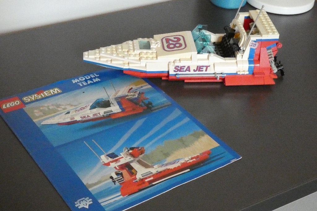 5521 LEGO Model Team Sea Jet, Overige thema's, Lego, Compleet, Ophalen of Verzenden