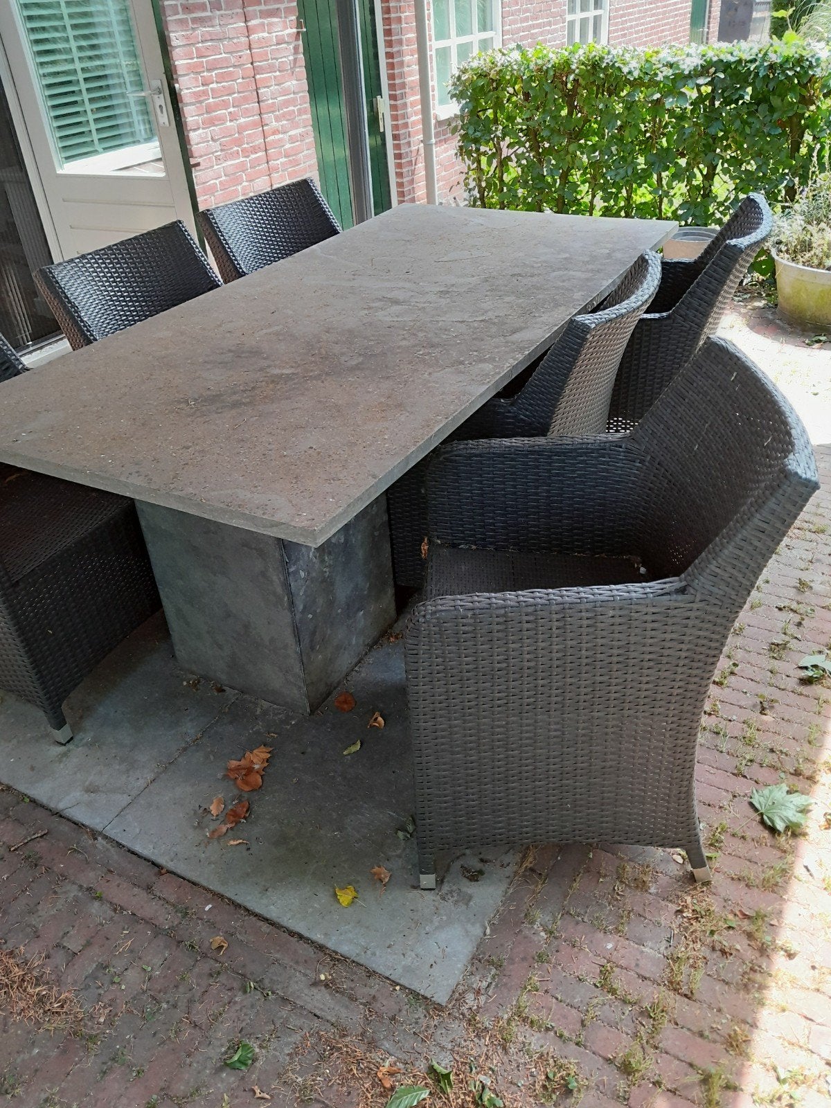 Tuinset, Tuin en Terras, Tuinsets en Loungesets, Ophalen, Gebruikt, Overige materialen
