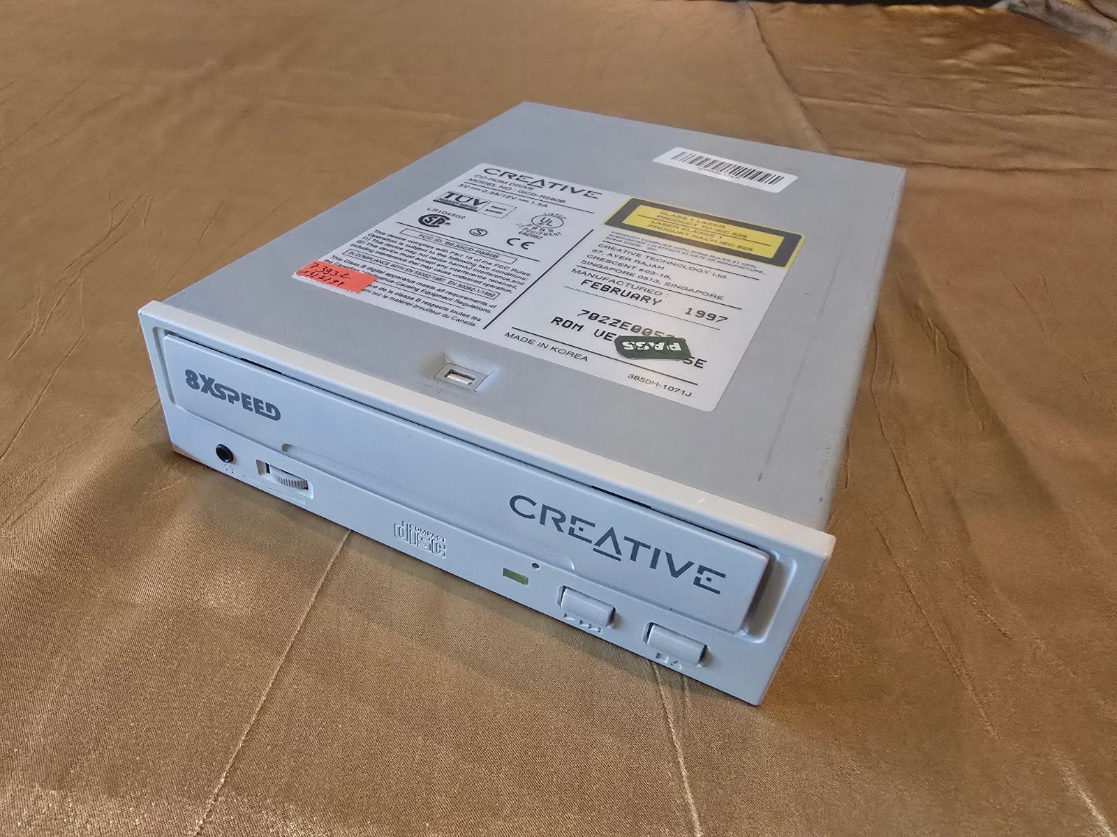 Creative CD-ROM Drive 8XSPEED (1997) - IDE, Computers en Software, Ophalen of Verzenden, Creative
