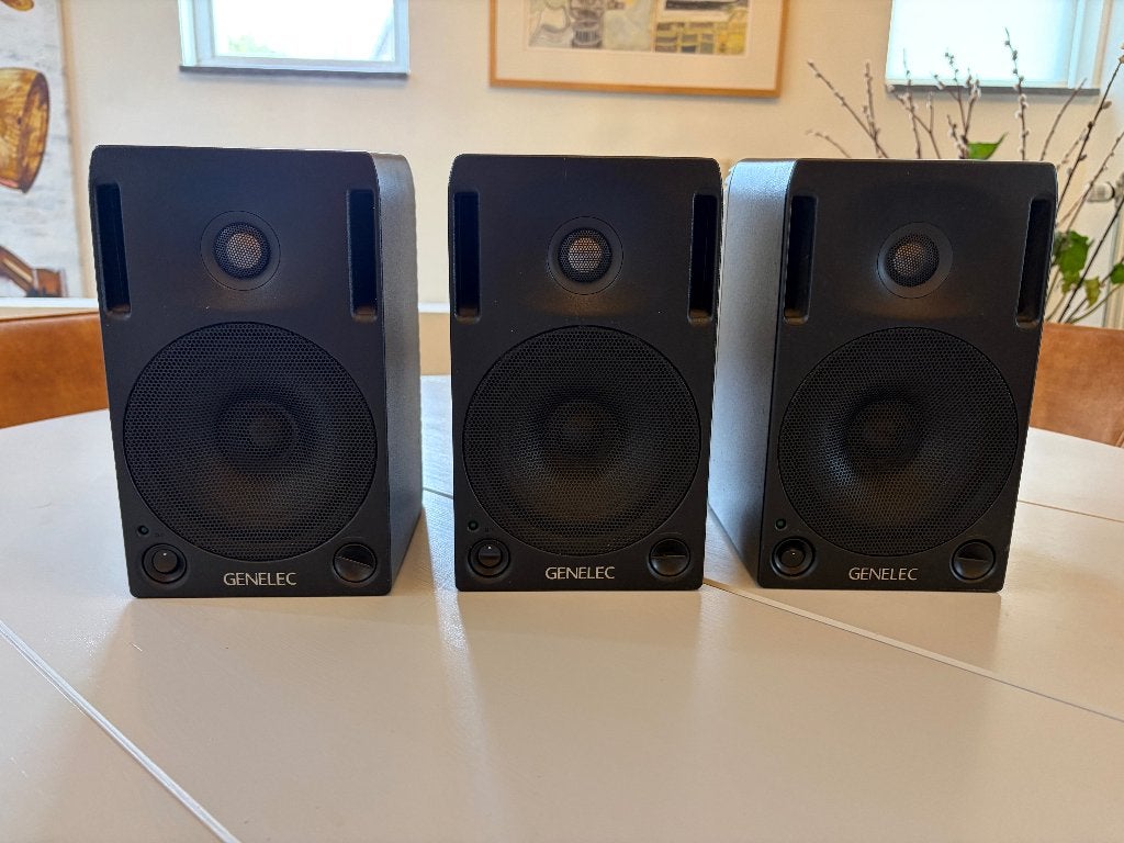 3  Genelec 1029A  in zeer nette staat., Overige merken, Studiomonitor, Gebruikt, Ophalen of Verzenden