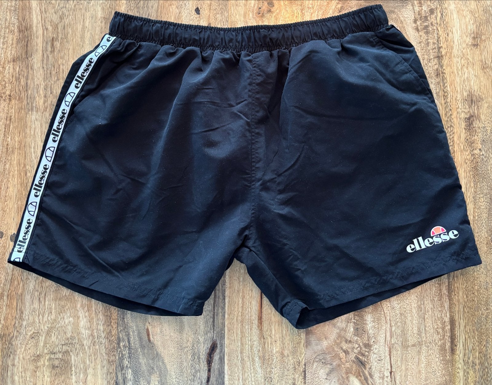Ellesse zwemshort - Zwart - Maat XL, Ophalen of Verzenden, Maat 56/58 (XL), Zwart, Zwemshort