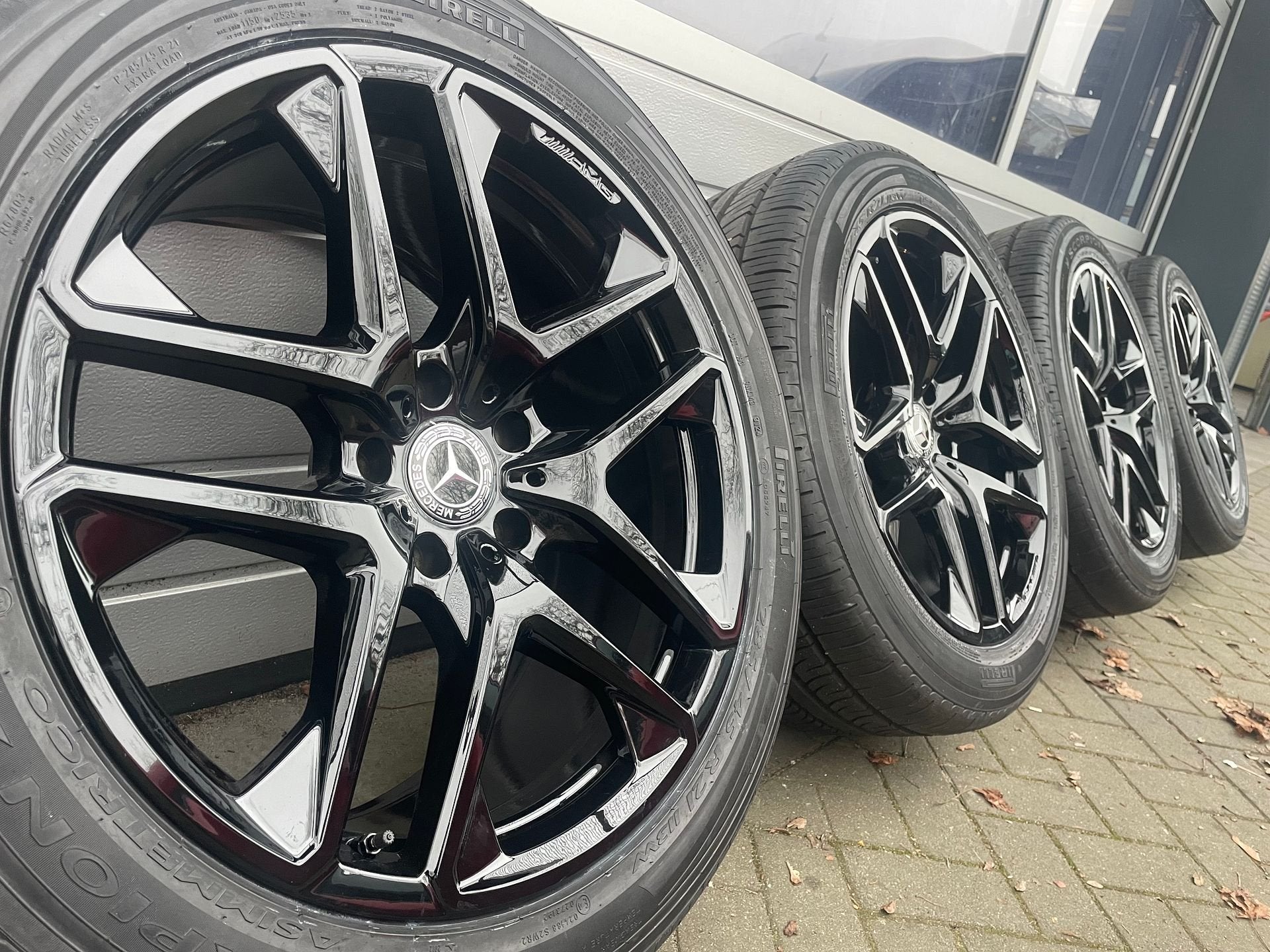 21” Mercedes G klasse W465 EQ W464 W463 G63 AMG G500 velgen, -, 285 mm, -, Banden en Velgen