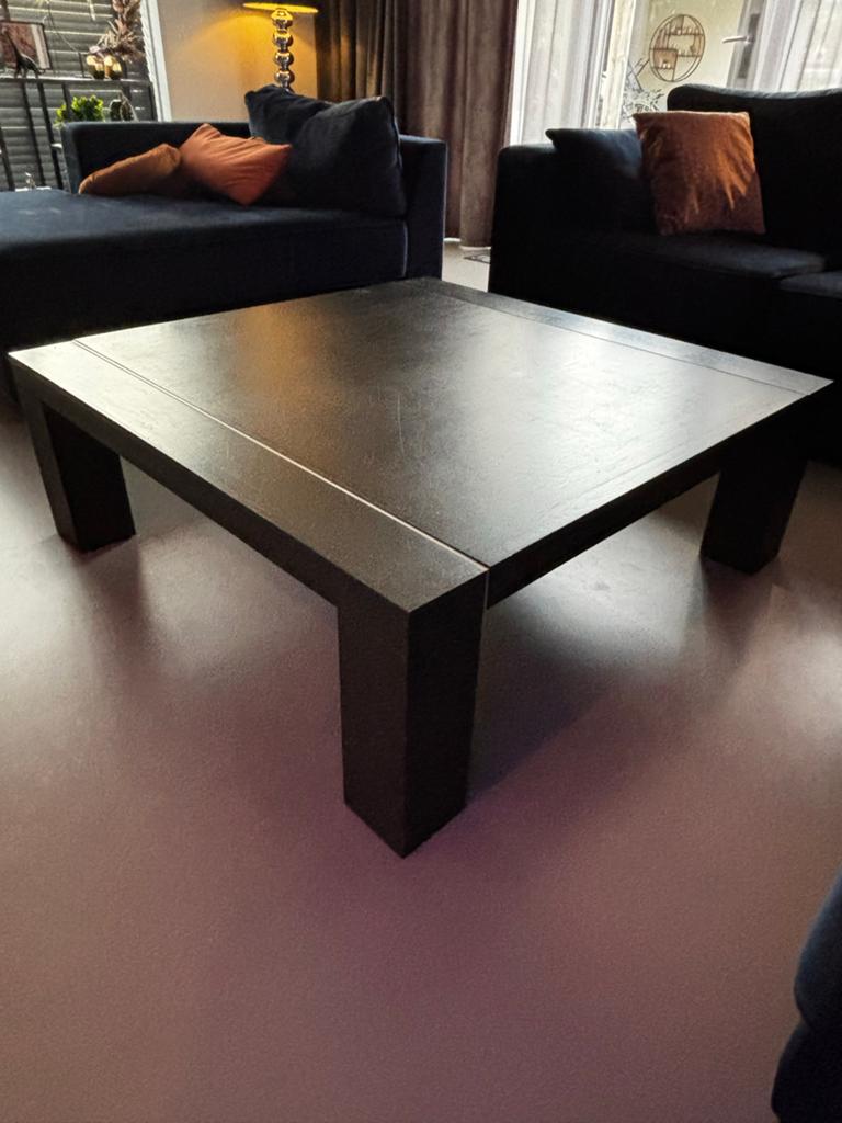 Goossens salontafel Cielo antraciet, Huis en Inrichting, Tafels | Salontafels, Ophalen, Gebruikt, 100 tot 150 cm, 150 tot 200 cm