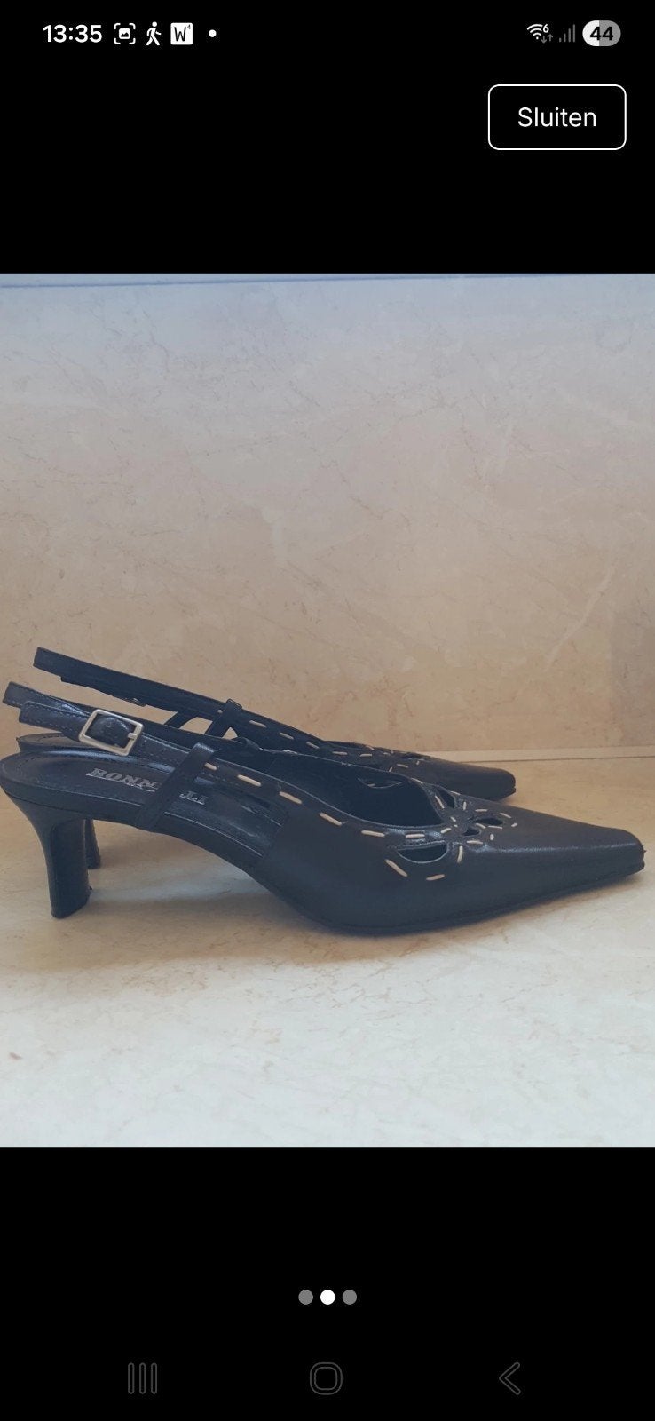 Pumps Bonnelli, Bonnelli, Zwart, Ophalen of Verzenden, Zo goed als nieuw