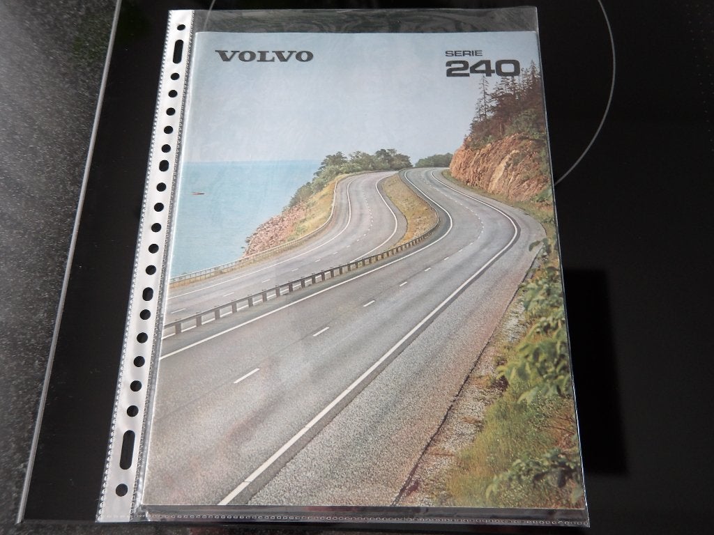 Volvo Serie 240 Brochure/Folder, Ophalen of Verzenden, Zo goed als nieuw, Volvo