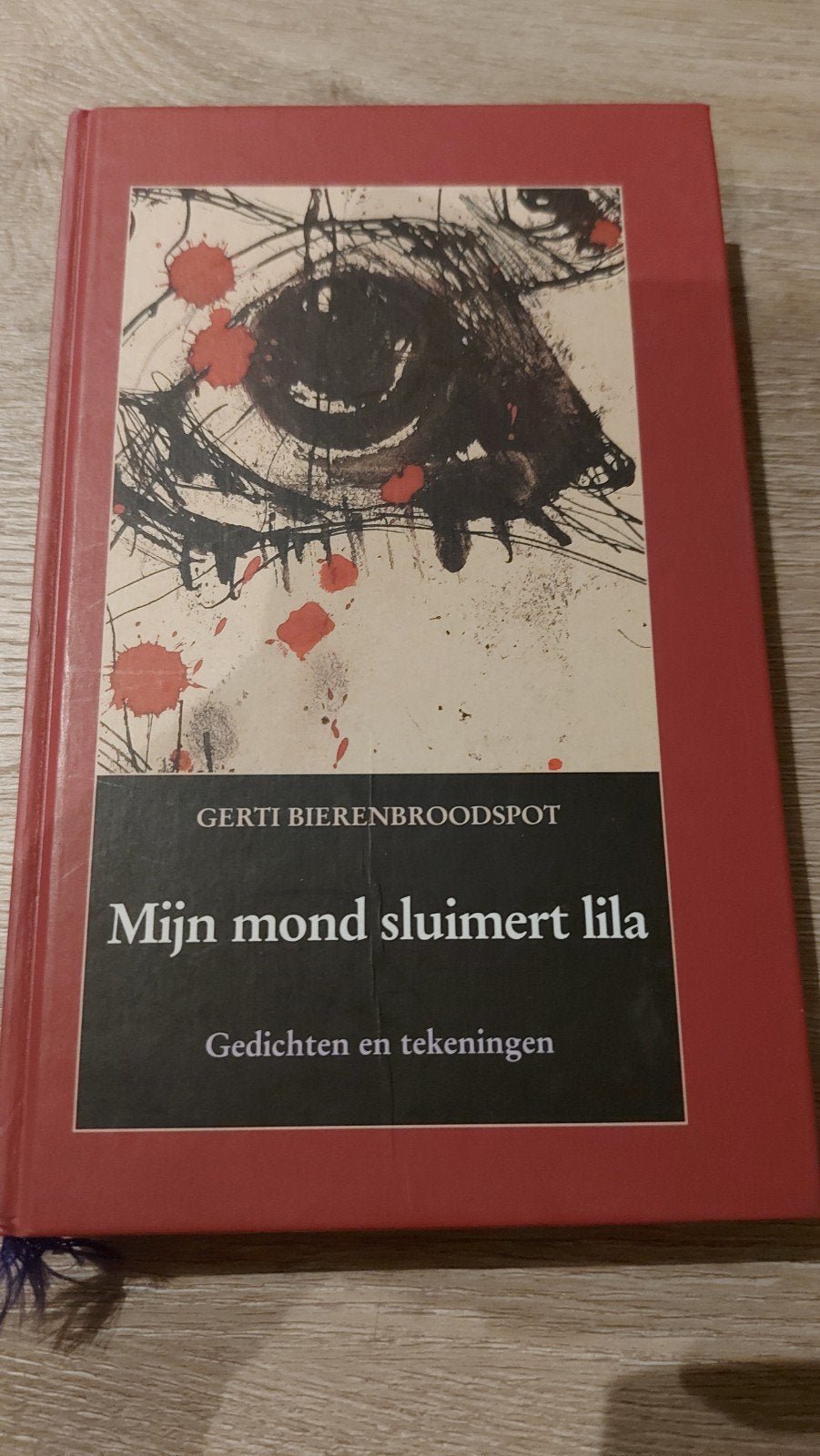 C: Mijn mond sluimert lila - Gedichten en tekeningen, Ophalen of Verzenden, Zo goed als nieuw, Gerti Bierenbroodspot, Eén auteur