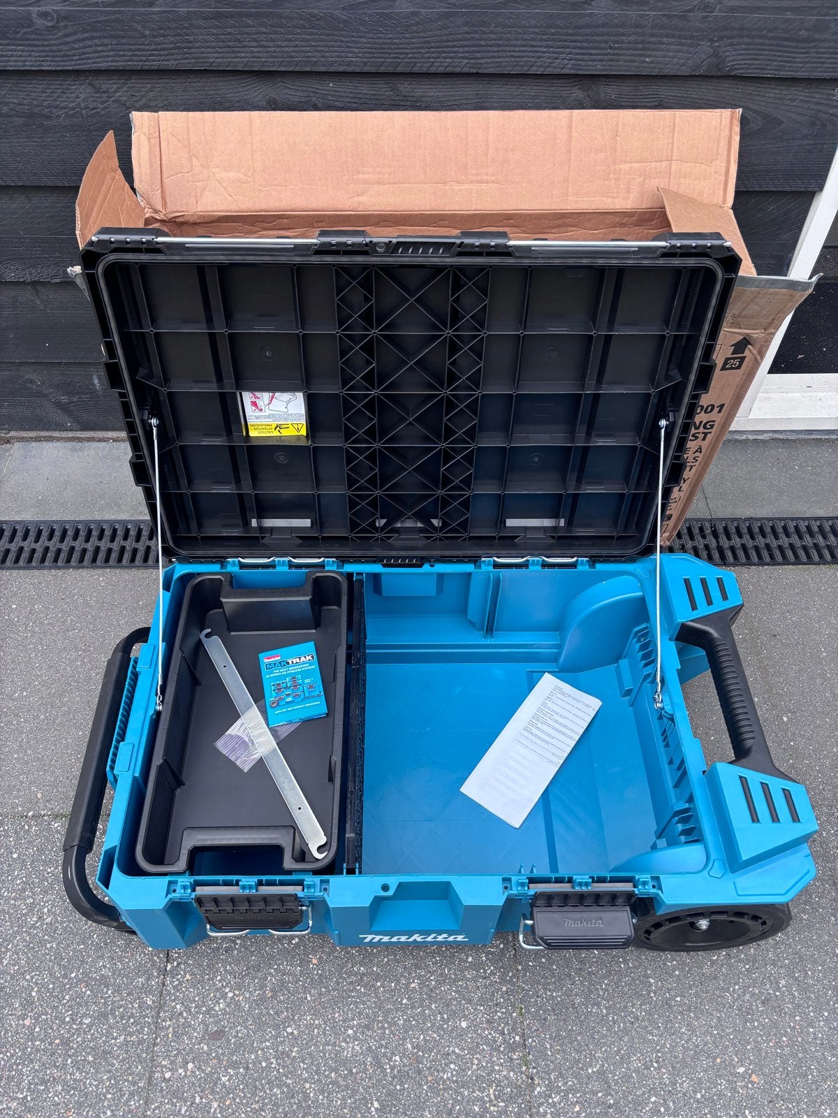 Makita MakPac P-91001 Rolling Tool Chest - Zo goed als nieuw, Ophalen of Verzenden, Nieuw