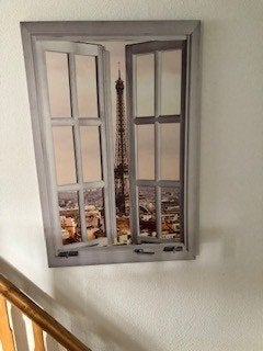 Schilderij Eifeltoren - 120 x 80 cm., Ophalen, Gebruikt, Schilderij