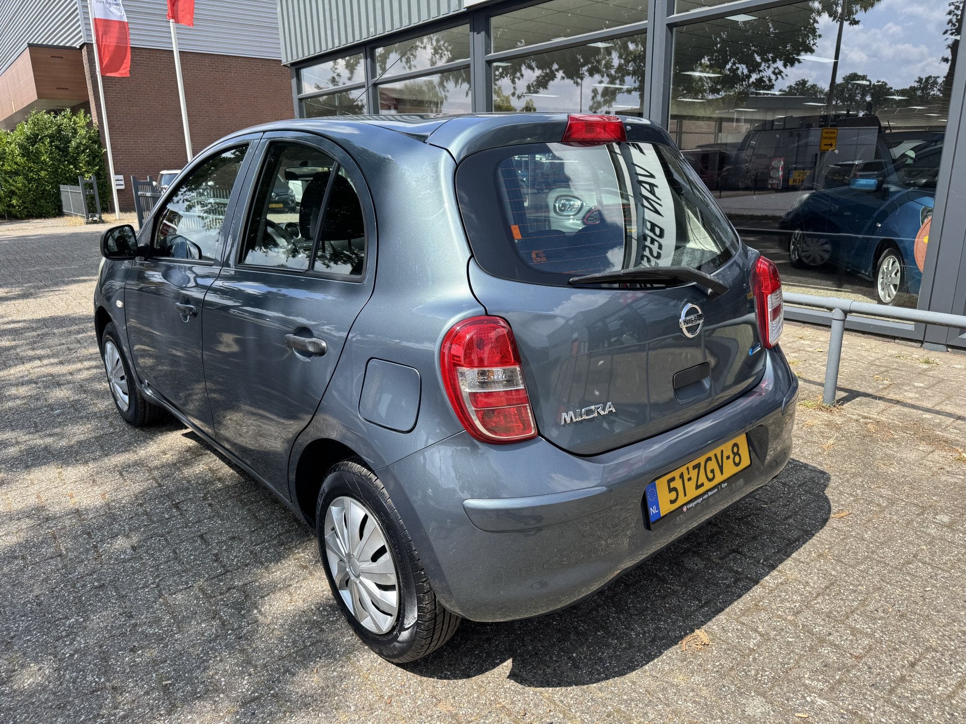 Nissan Micra 1.2 Acenta AIRCO-5DRS-CV (bj 2011), Auto's, Voorwielaandrijving, Euro 5, Gebruikt, 31 €/maand