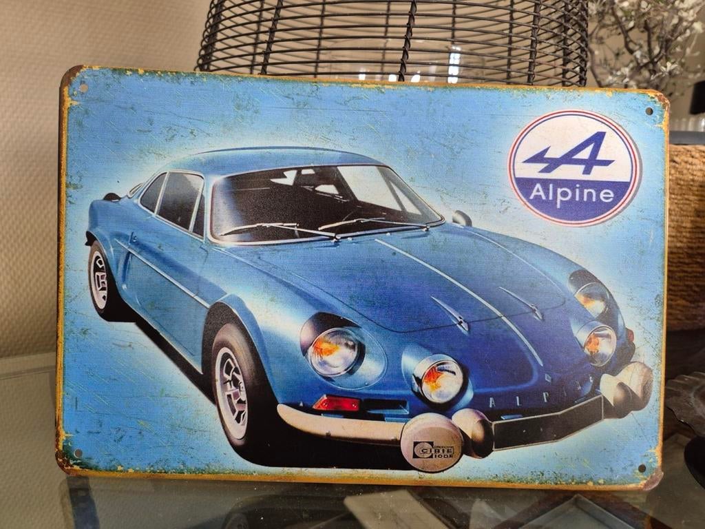 Alpine wandbord, Ophalen of Verzenden, Groter dan 1:32, Auto