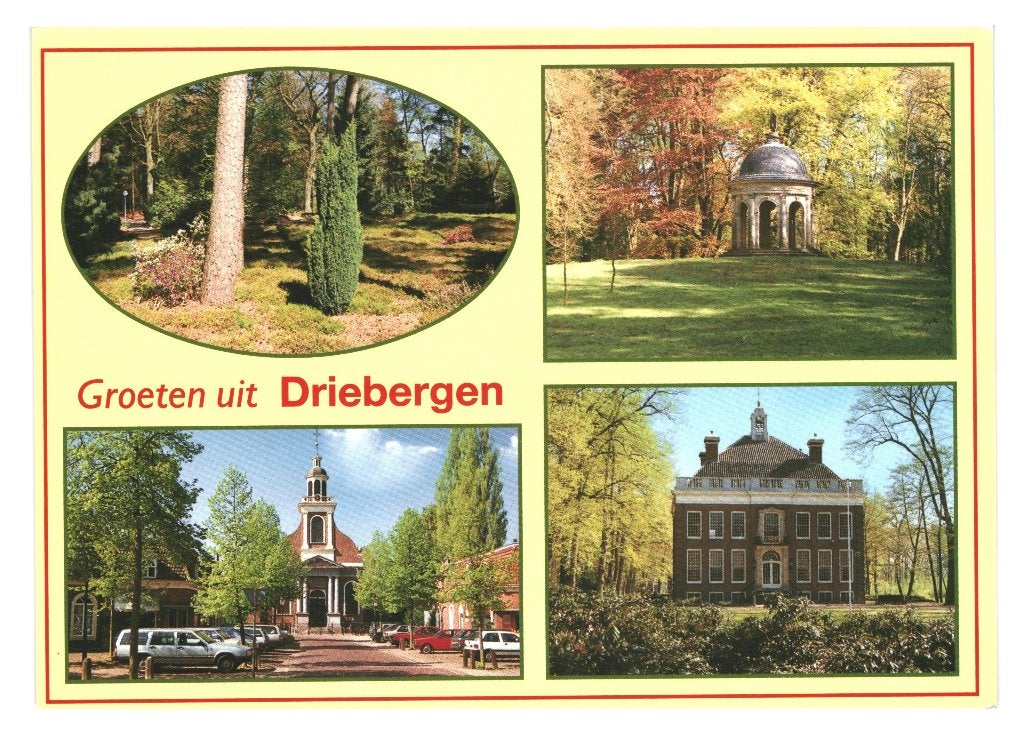 41738 Driebergen 80+ Utrecht mooie oude kaart Onbeschreven, Ophalen of Verzenden, 1980 tot heden, Ongelopen, Utrecht