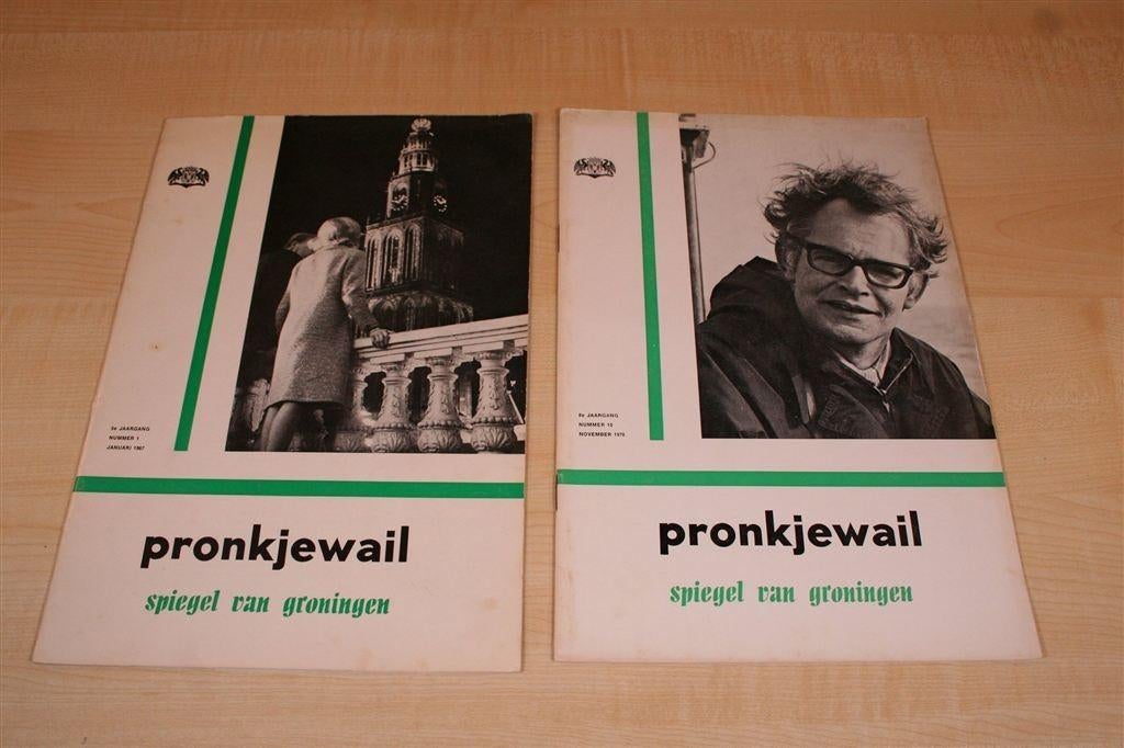 Pronkjewail — 3 oude nummers gemeente Groningen [1967/1970], Boeken, Ophalen of Verzenden, Gelezen
