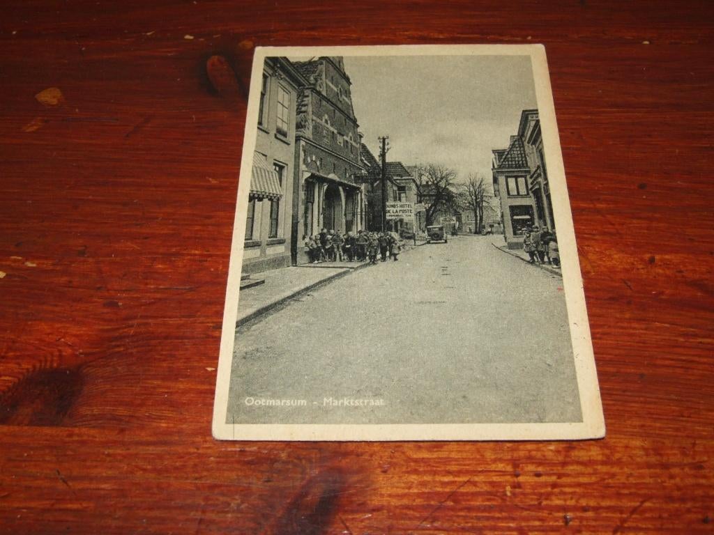 642- OOTMARSUM, MARKTSTRAAT, Verzenden, 1920 tot 1940, Ongelopen, Overijssel