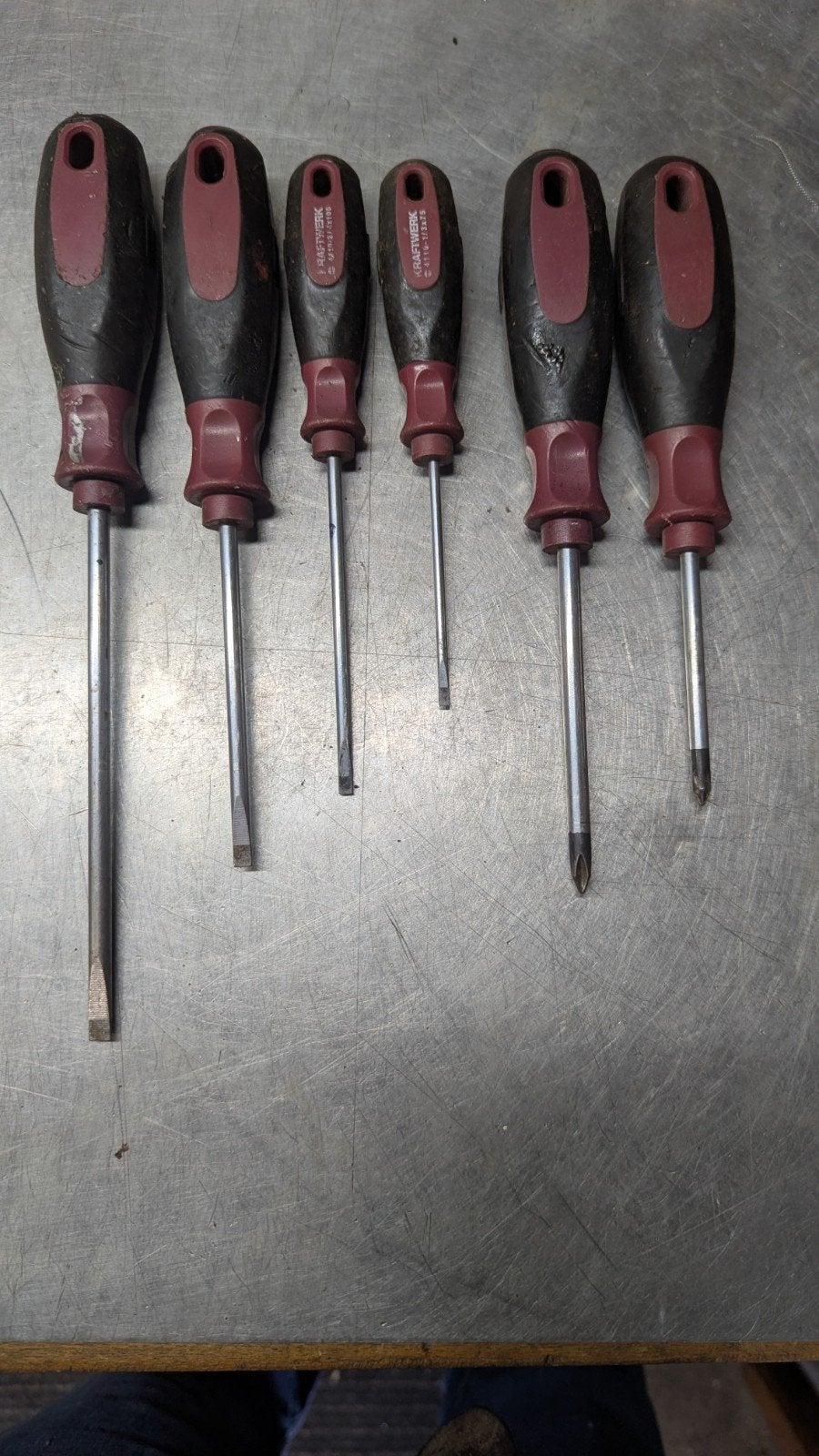 Kraftwerk Schroevendraaierset - 6-delig, Doe-het-zelf en Verbouw, Gereedschap | Handgereedschap, Gebruikt, Ophalen of Verzenden