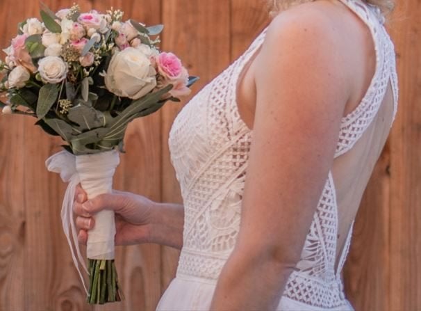 Prachtige bruidsjurk in perfecte staat, Ophalen, Zo goed als nieuw, Wit, Trouwjurk