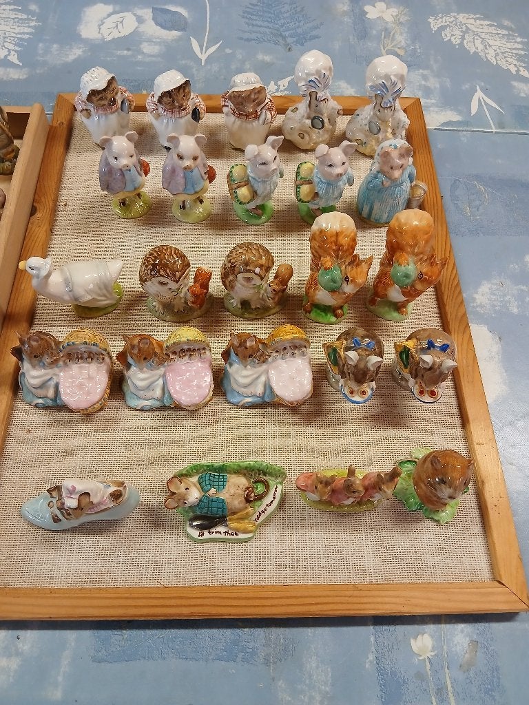Beatrix potter beeldjes Beswick  29/10 voorraad, Verzamelen, Ophalen of Verzenden, Zo goed als nieuw, Dier