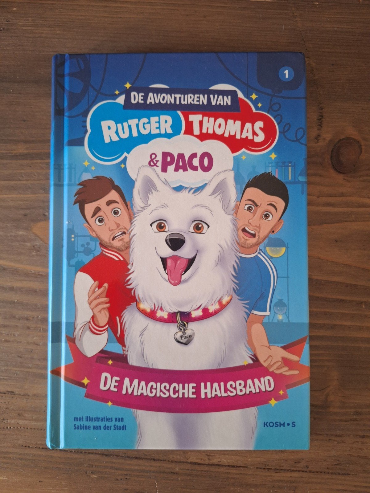 Nieuwstaat.  Boek rutger Thomas & paco. De magische halsband, Rutger Vink; Thomas van Grinsven, Fictie algemeen, Ophalen of Verzenden