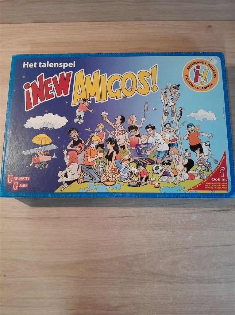 New amigos italiaans nederlands - s6232, Verzenden, Zo goed als nieuw