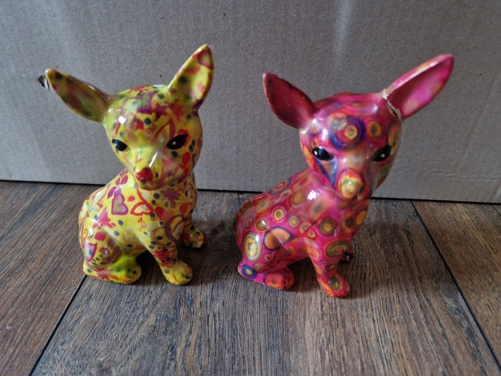 Pomme Pidou Chihuahua, Ophalen of Verzenden, Zo goed als nieuw, Steen, Aardewerk of Keramiek, Dier
