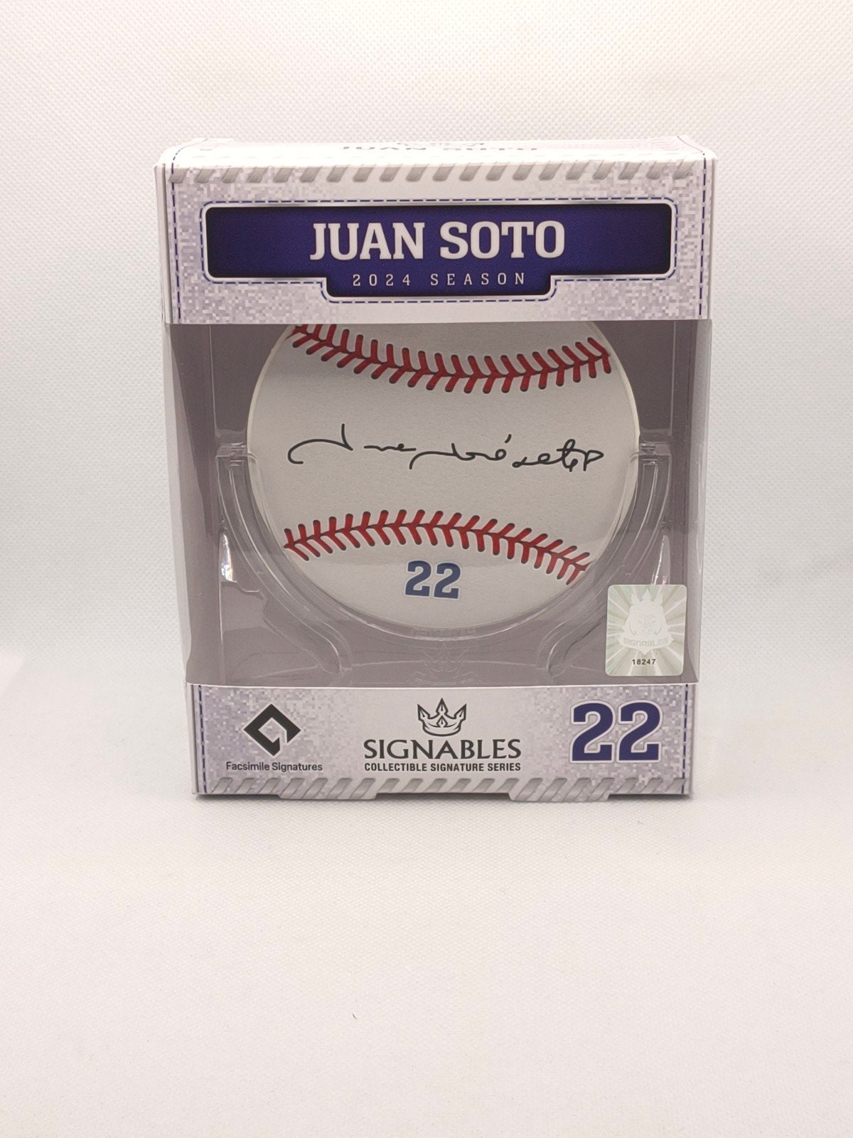 Juan soto baseball collectible signables - nieuw, Ophalen of Verzenden, Overige typen