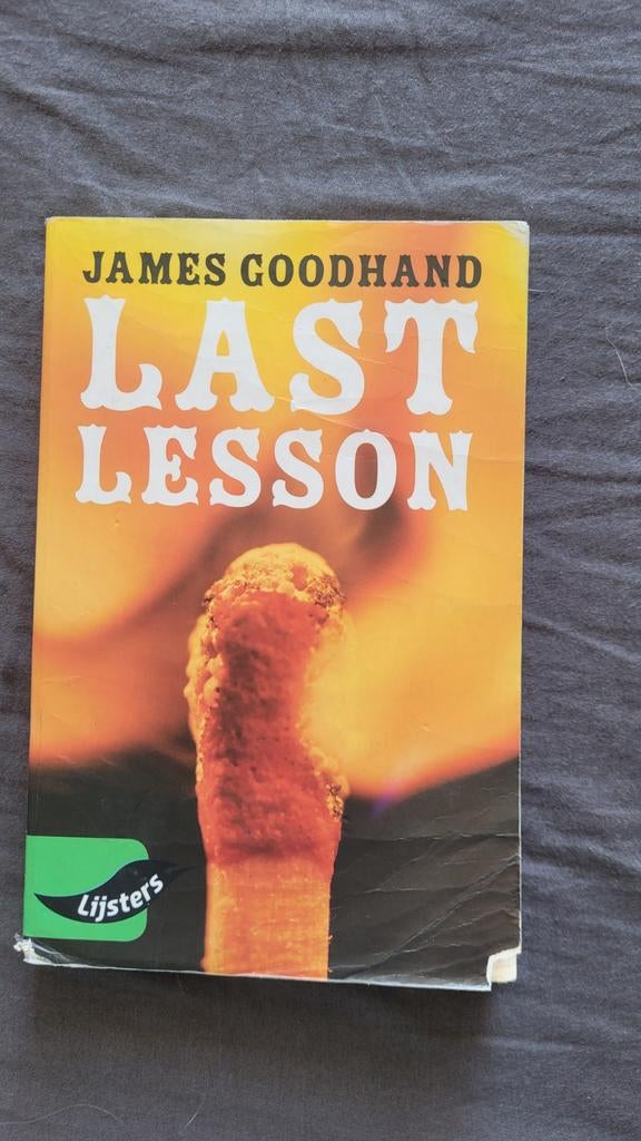 Last Lesson - James Goodhand (Young Blackbirds), Boeken, Ophalen of Verzenden, Gelezen, James Goodhand, Europa overig