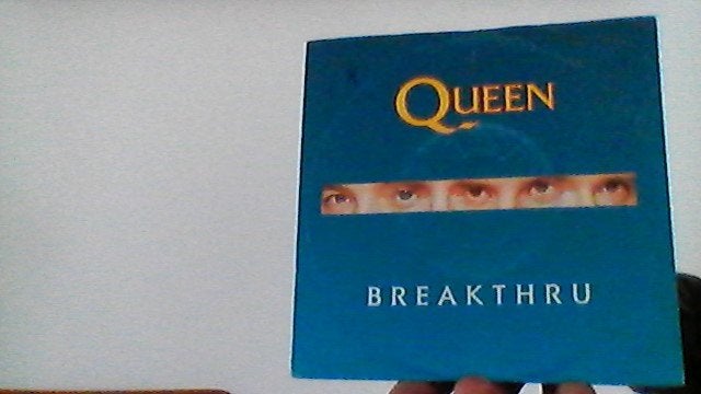 Queen jukebox single breakthru uit 1989, Ophalen of Verzenden, Zo goed als nieuw, Pop