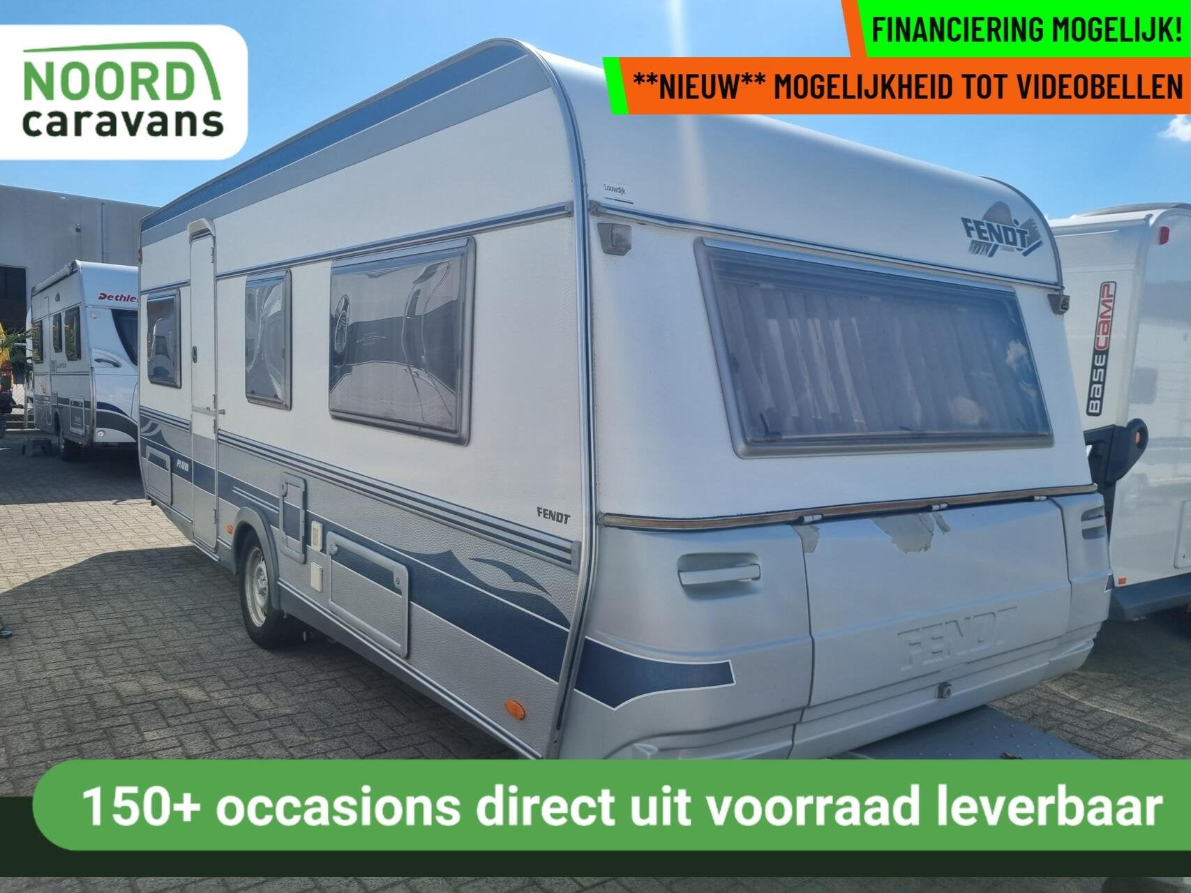 FENDT PLATIN 540 TG MOVER + AIR TENT + ENKELE BEDDEN +250 CM, Caravans en Kamperen, Rondzit, 7 tot 8 meter, Bedrijf, Fendt