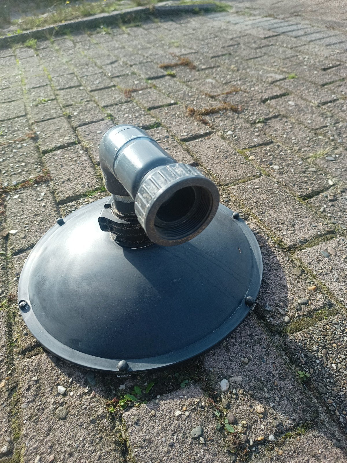 omgekeerde bodemdrain, Ophalen