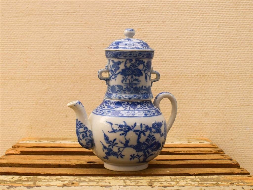Chinees porseleinen theepot 51540, Ophalen of Verzenden